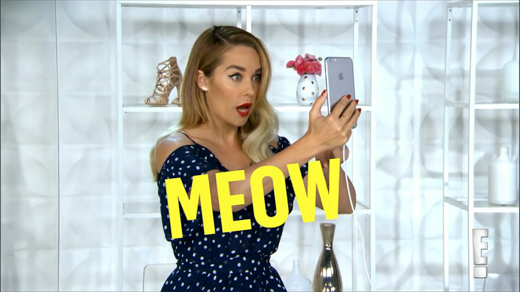 Lauren Conrad Is So Cute While Testing Snapchat Filters E Online